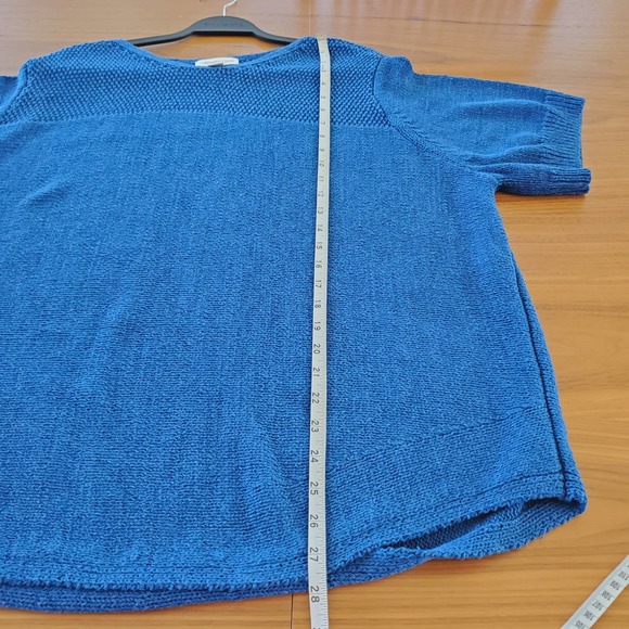 Coldwater Creek Blue Crew Neck Sweater - Picture 7 of 10